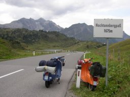 Hochtannenbergpass (1.675 m üNN).